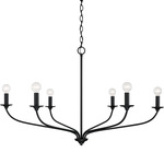 Dolan Chandelier - Matte Black