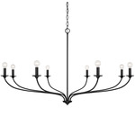 Dolan Chandelier - Matte Black