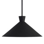 Paloma Metal Pendant - Black