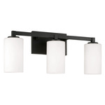 Ravenwood Bathroom Vanity Light - Black Iron / Soft White