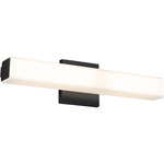 Noble One Color Select Bathroom Vanity Light - Black / Frosted