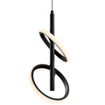Olympia Two Color-Select Pendant - Black
