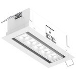 Pinpoint Color-Select Multi-Spot Swivel Recessed Downlight - White