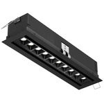Pinpoint Color-Select Multi-Spot Swivel Recessed Downlight - Black