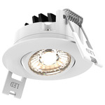 Scope Color-Select Gimbal Recessed Downlight - White