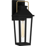 Buckley Outdoor Lantern - Matte Black / Clear Beveled