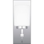 Wilburn Wall Sconce - Polished Chrome / Opal Etched