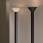 Torres Floor Lamp - Alabaster / Bronze