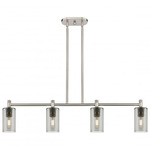 Crown Point Island Light - Satin Nickel / Smoked
