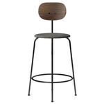 Afteroom Plus Upholstered Seat Counter / Bar Chair - Black Ash / Remix 152