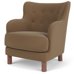 Constance Lounge Chair - Walnut / Grand Mohair 1103