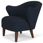 Ingeborg Lounge Chair - Dark Stained Oak / Fiord 782