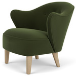 Ingeborg Lounge Chair - Natural Oak / Grand Mohair 8205