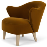 Ingeborg Lounge Chair - Natural Oak / Grand Mohair 2600