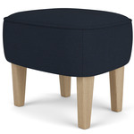 Ingeborg Footstool - Natural Oak / Fiord 782