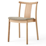 Merkur Upholstered Seat Dining Chair - Natural Oak / Hallingdal 65 200