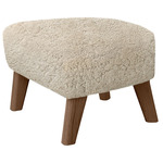 My Own Ottoman - Moonlight Sheepskin