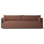 Offset Sofa - Black / Bordeaux Boucle