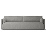 Offset Sofa - Black / Grey Boucle