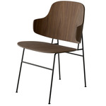 Penguin Dining Chair - Black / Walnut