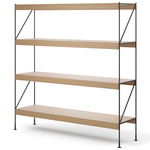 Zet Storage System - Black / Natural Oak