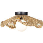 Coastal Living Provence Cafe Ceiling Light - Natural