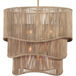 Coastal Living Nimes Chandelier - Natural