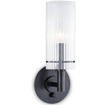 Dixie Wall Sconce - Oil Rubbed Bronze / Clear