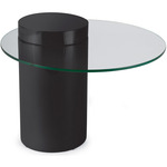 Odette Side Table - Black / Clear