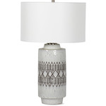 Zuri Table Lamp - White