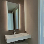 Classic L04I Vertical Double Long Edge Indirect LED Mirror - Mirror