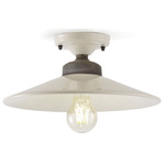 Ceramica Colors Ceiling Light Fixture - Refined White