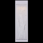 Arpione Esterno Outdoor Wall Sconce - Matte White / Firenze Clear