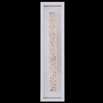 Lina Esterno Outdoor Wall Sconce - Matte White / Firenze Clear