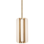 Anders Pendant - Vintage Brass / White Acrylic