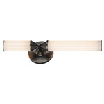 Edwin Bathroom Vanity Light - Urban Bronze / Frosted