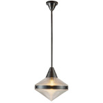 Willard Diamond Pendant - Urban Bronze / Clear Prismatic