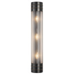 Willard Bathroom Vanity Light - Urban Bronze / Clear Prismatic