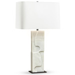 Annette Table Lamp - Bronze / Ivory / Off White