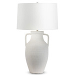 Delilah Table Lamp - White / Off White