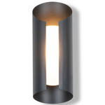 Enza Wall Sconce - Matte Black / Alabaster