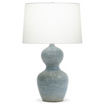 Theresa Table Lamp - Blue / Off White