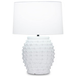 Tobin Table Lamp - White / Off White