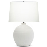 Trudelle Table Lamp - White / Off White