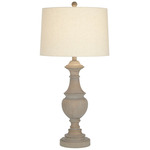 Walden Table Lamp - Washed Grey / Oatmeal