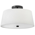 Beale Ceiling Light - Black / White
