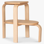 Altura Step Stool - Black Stained Oak