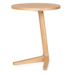 Cross Side Table - Natural Oak
