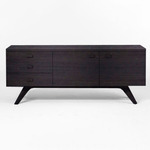 Cross Sideboard - Black Stained Oak