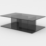 Lucent Coffee Table - Smoke